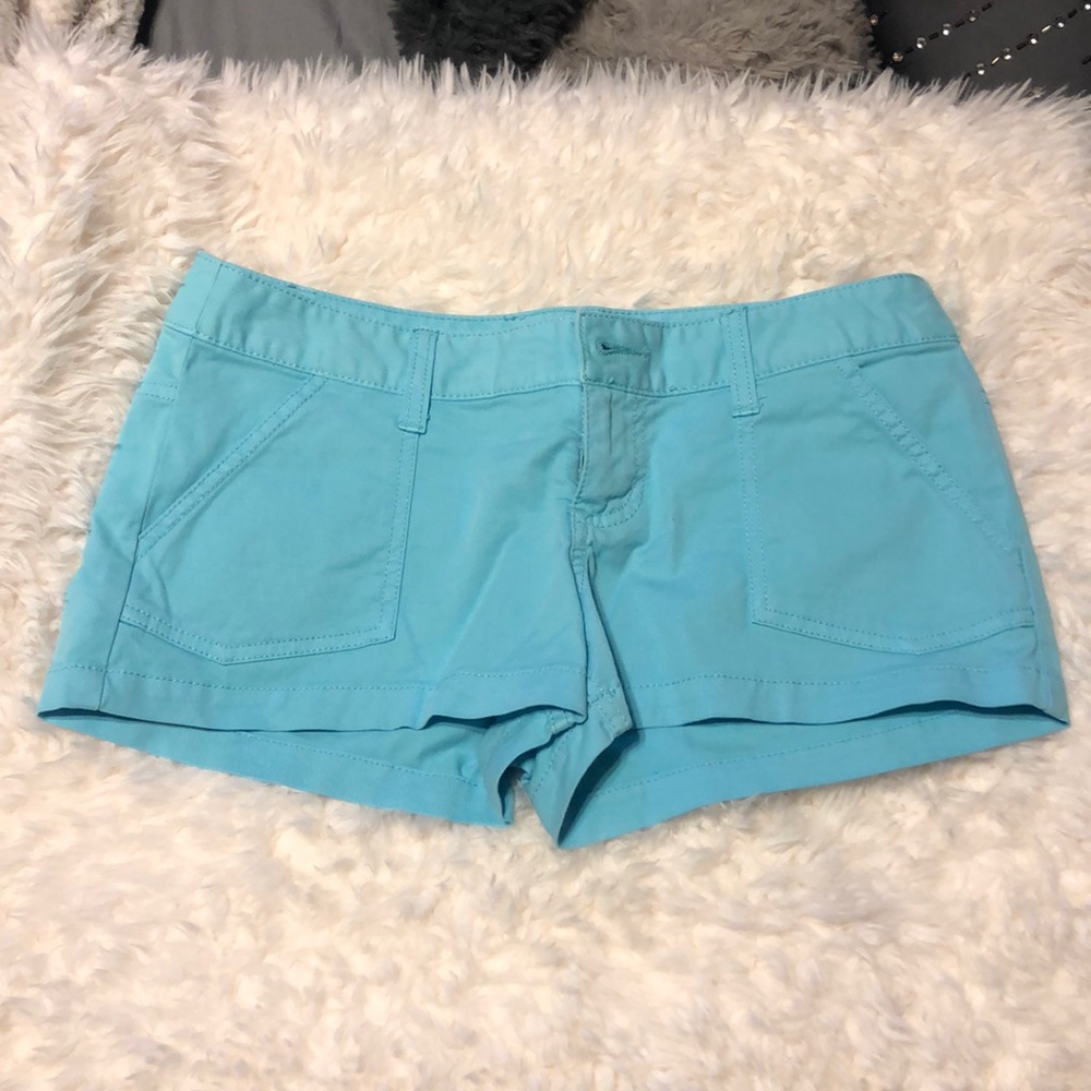 Mossimo turquoise shorts size 3